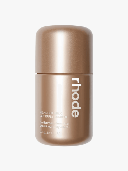 Rhode Highlight Milk in branded component on a light gray background